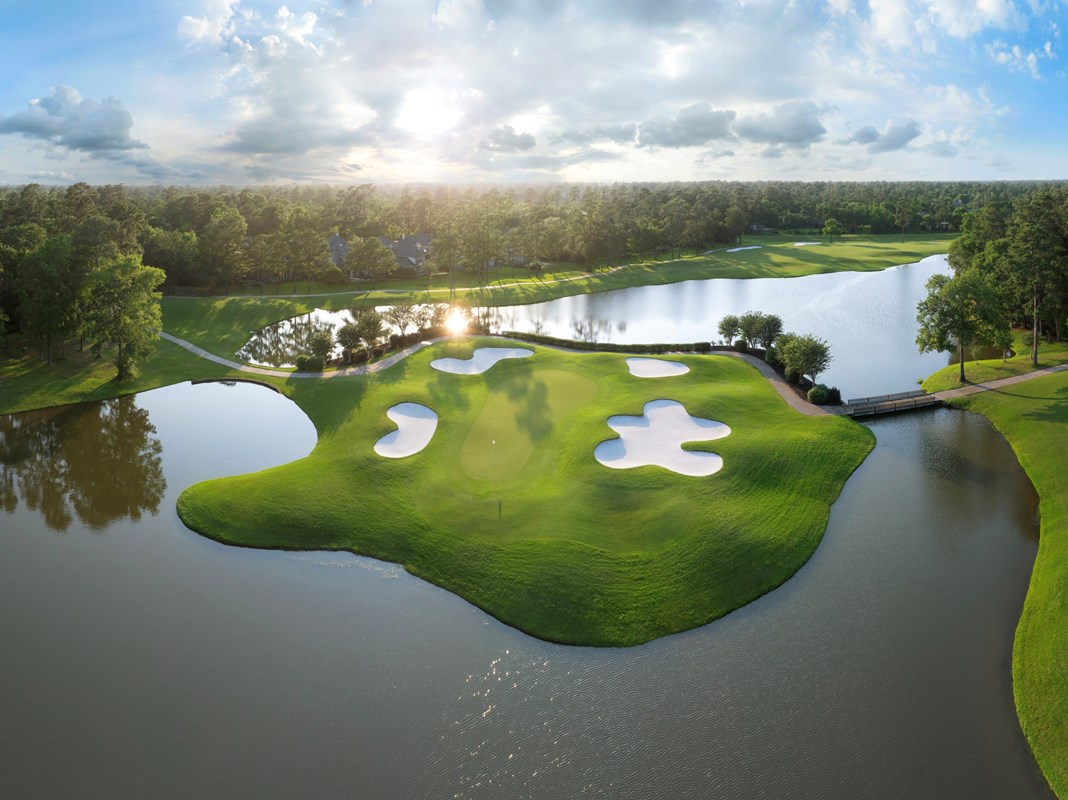 Foursome at The Woodlands Country Club