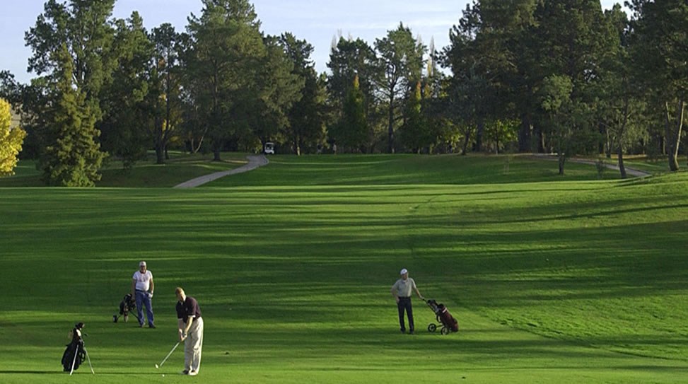 Foursome at Napa Golf Course
